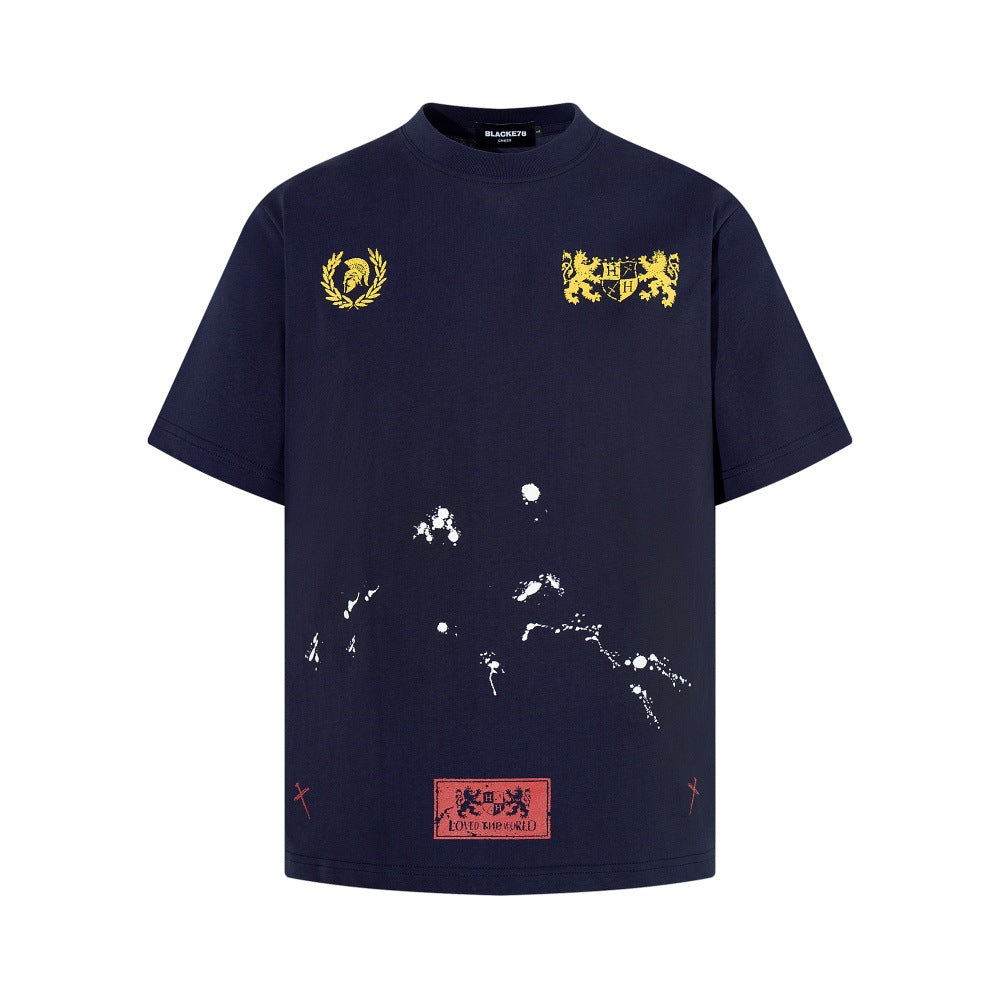 Logo printed short sleeved t-shirt