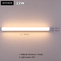 Modern LED Mirror light wall lamp sconces Strip lights indoor lighting home decor bathroom bedroom living room kitchen decorate