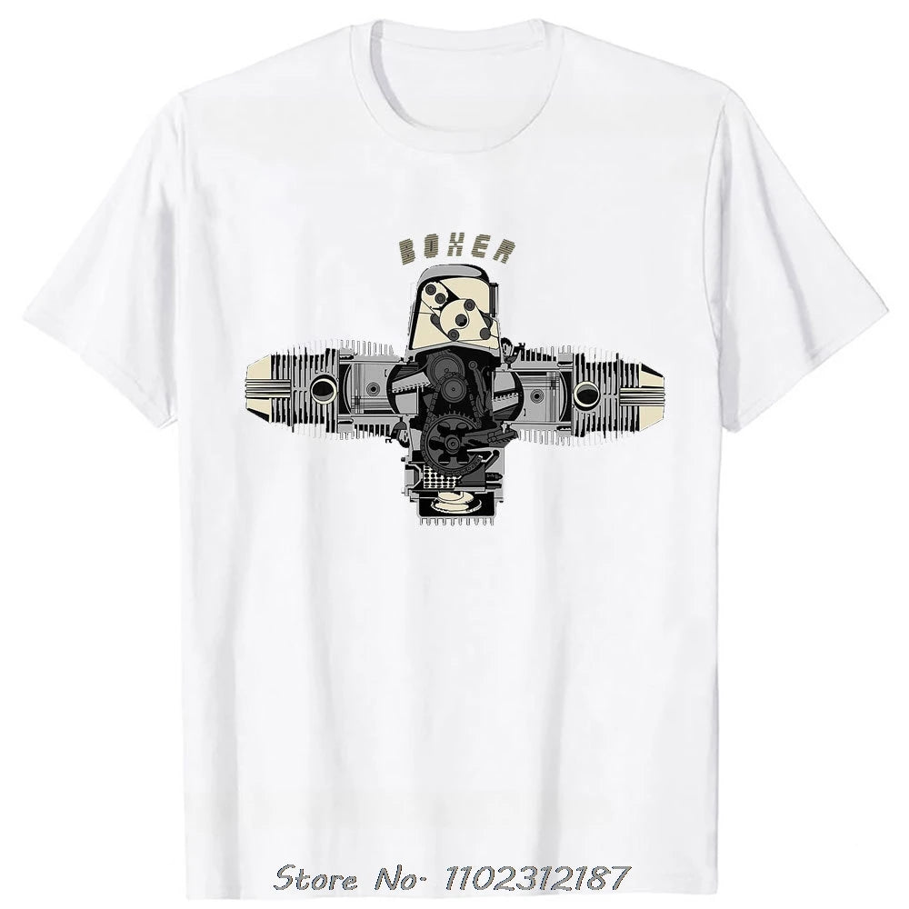 Men Boxer Engine R1200gs 1200 Gs R Adventure R1200rt Rt R R1200r T-shirt Casual Cotton T Shirt Fitness Tops Tees O-neck Tshirt