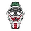 LIGE 2025 TOP Men's Watches Quartz Clown Dial Watches Unique Strange Fashion Cool Watch Waterproof watches for men reloj hommes