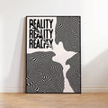 Trendy Minimalist Distorted Reality Retro Psychedelic Y2k Apartment Wall Art Canvas Painting Posters For Kitchen Room Home Decor