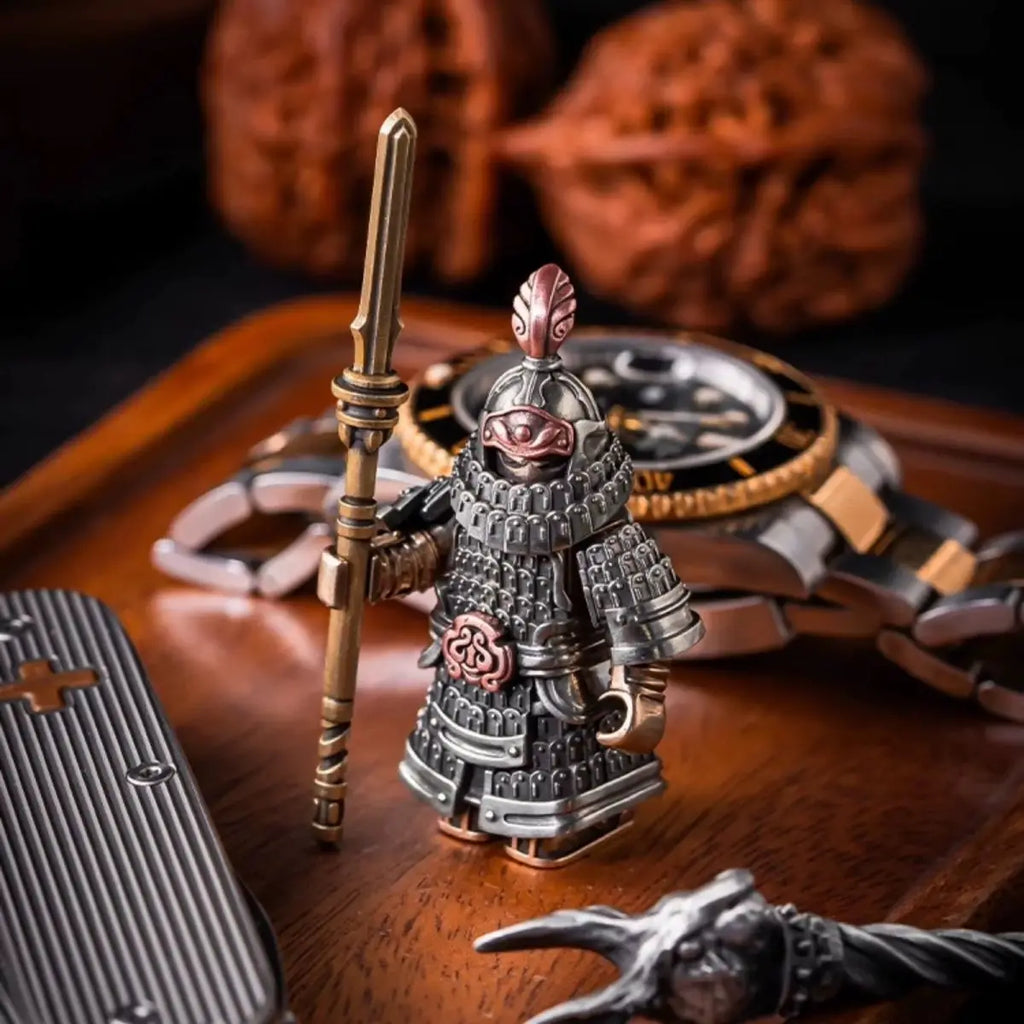 Iron Floating Butcher Ornament Original Brass Handle Desktop Decoration Armor Cultural and Creative Souvenir