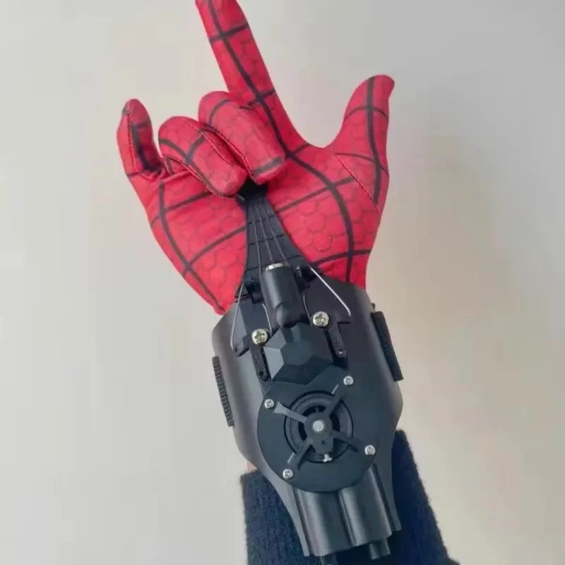 Ml Legends Fully Automatic Peripheral Spiderman Web Shooters Spider Silk Launcher Rope Device Cosplay Toys Props Gifts Toys