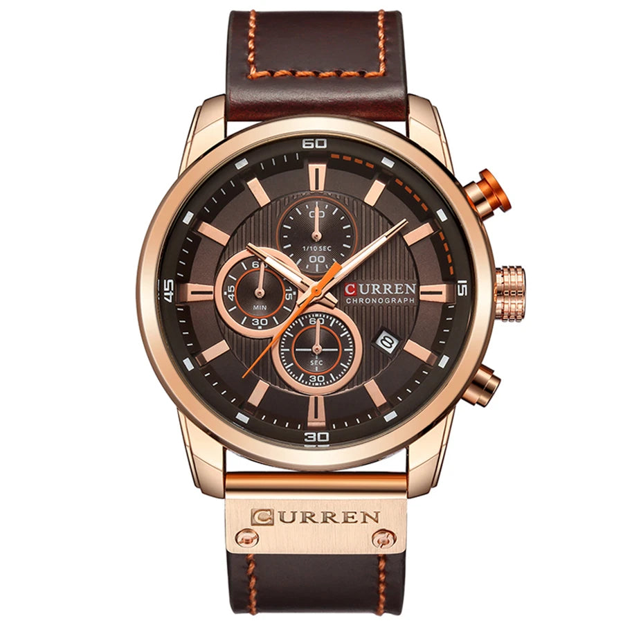 Top Brand Luxury Chronograph Quartz Watch Men Sports Watches Military Army Male Wrist Watch Clock CURREN relogio masculino