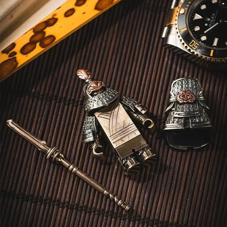 Iron Floating Butcher Ornament Original Brass Handle Desktop Decoration Armor Cultural and Creative Souvenir