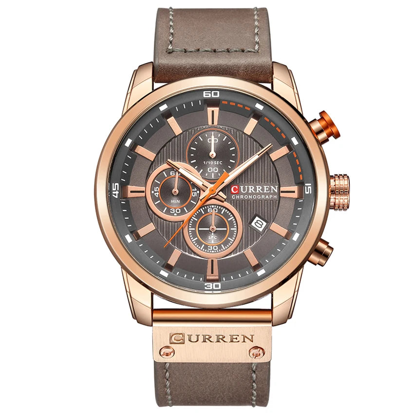 Top Brand Luxury Chronograph Quartz Watch Men Sports Watches Military Army Male Wrist Watch Clock CURREN relogio masculino