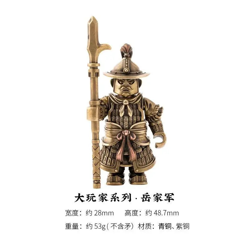 Iron Floating Butcher Ornament Original Brass Handle Desktop Decoration Armor Cultural and Creative Souvenir