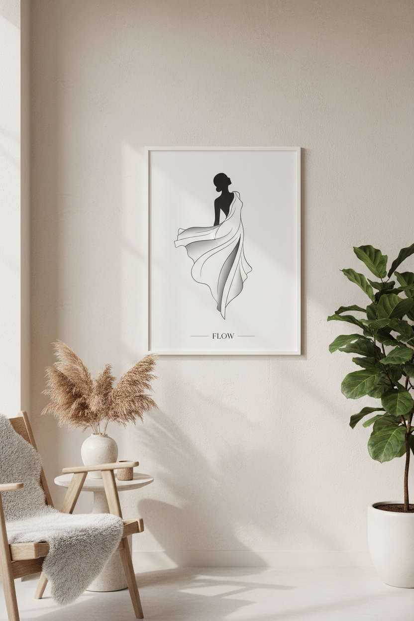Moda Lifestyle Poster - Duvar Mockup